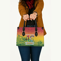 Vanuatu Indipendens Dei Leather Bag Yumi 46th Independence Anniversary LT14 - Polynesian Pride