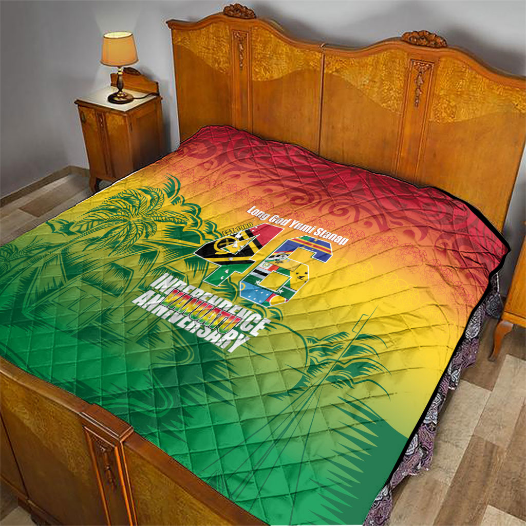 Vanuatu Indipendens Dei Quilt Yumi 46th Independence Anniversary LT14 - Polynesian Pride