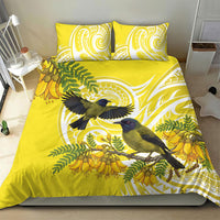 Bellbird New Zealand Bedding Set Korimako Kowhai Maori Pattern LT14 - Polynesian Pride