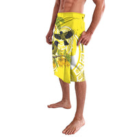 Bellbird New Zealand Lavalava Korimako Kowhai Maori Pattern LT14 - Polynesian Pride