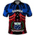 Samoa Polo Shirt Heritage Festival Samoan Tattoo With Ula Fala Kava Bowl LT14 Blue - Polynesian Pride