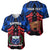 Personalised Samoa Baseball Jersey Heritage Festival Samoan Tattoo With Ula Fala Kava Bowl LT14 - Polynesian Pride