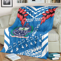 Custom Toa Samoa Rugby Blanket Samoan Siva Tau Uso Aso Uma LT14 - Polynesian Pride