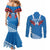 Custom Toa Samoa Rugby Couples Matching Mermaid Dress and Long Sleeve Button Shirt Samoan Siva Tau Uso Aso Uma