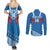 Custom Toa Samoa Rugby Couples Matching Summer Maxi Dress and Long Sleeve Button Shirt Samoan Siva Tau Uso Aso Uma