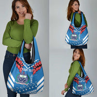 Custom Toa Samoa Rugby Grocery Bag Samoan Siva Tau Uso Aso Uma LT14 - Polynesian Pride