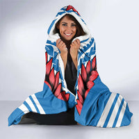 Custom Toa Samoa Rugby Hooded Blanket Samoan Siva Tau Uso Aso Uma LT14 - Polynesian Pride