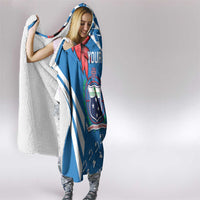 Custom Toa Samoa Rugby Hooded Blanket Samoan Siva Tau Uso Aso Uma LT14 - Polynesian Pride