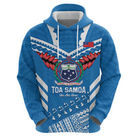 Custom Toa Samoa Rugby Hoodie Samoan Siva Tau Uso Aso Uma LT14 - Polynesian Pride