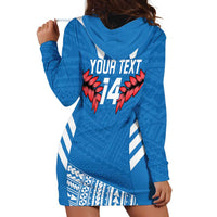 Custom Toa Samoa Rugby Hoodie Dress Samoan Siva Tau Uso Aso Uma LT14 - Polynesian Pride