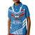 Custom Toa Samoa Rugby Kid Polo Shirt Samoan Siva Tau Uso Aso Uma