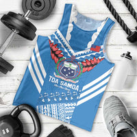 Custom Toa Samoa Rugby Men Tank Top Samoan Siva Tau Uso Aso Uma LT14 - Polynesian Pride