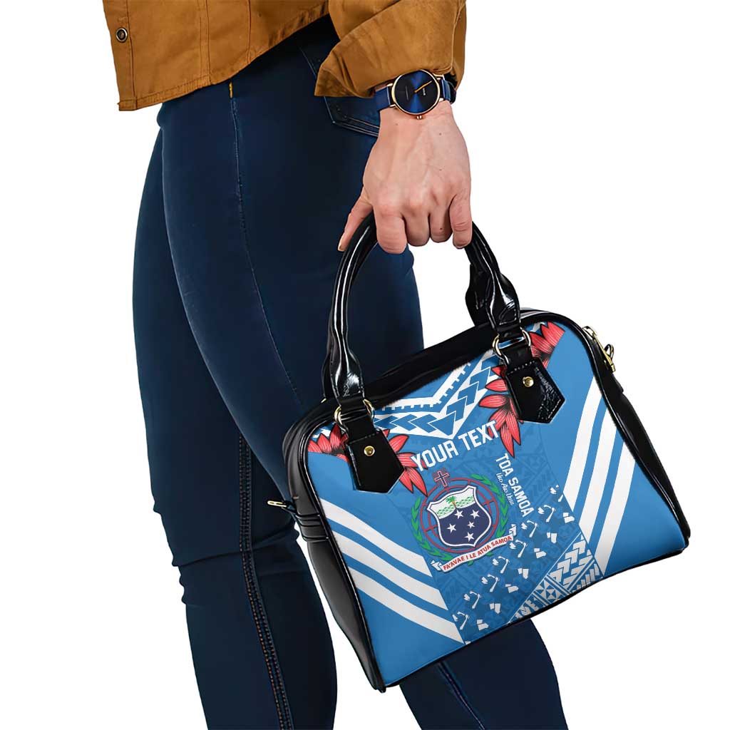 Custom Toa Samoa Rugby Shoulder Handbag Samoan Siva Tau Uso Aso Uma LT14 - Polynesian Pride
