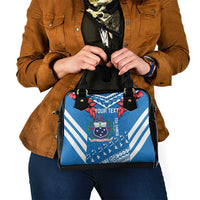 Custom Toa Samoa Rugby Shoulder Handbag Samoan Siva Tau Uso Aso Uma LT14 - Polynesian Pride