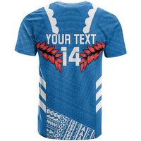 Custom Toa Samoa Rugby T Shirt Samoan Siva Tau Uso Aso Uma LT14 - Polynesian Pride