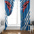 Custom Toa Samoa Rugby Window Curtain Samoan Siva Tau Uso Aso Uma