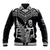 New Zealand Silver Fern Rugby Baseball Jacket Go All Black 2023 World Cup LT14 Unisex Black - Polynesian Pride