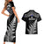 New Zealand Silver Fern Rugby Couples Matching Short Sleeve Bodycon Dress and Hawaiian Shirt Go All Black 2023 World Cup LT14 - Polynesian Pride