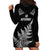 New Zealand Silver Fern Rugby Hoodie Dress Go All Black 2023 World Cup LT14 - Polynesian Pride