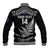 Personalised New Zealand Silver Fern Rugby Baseball Jacket Go All Black 2023 World Cup LT14 - Polynesian Pride