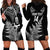 Personalised New Zealand Silver Fern Rugby Hoodie Dress Go All Black 2023 World Cup LT14 - Polynesian Pride