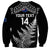 Personalised New Zealand Silver Fern Rugby Sweatshirt Go All Black 2023 World Cup LT14 - Polynesian Pride