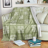Vesuvian Green Palaka Quilt Hawaii Blanket Traditional Hawaii-plaid Pattern LT14 Vesuvian Green - Polynesian Pride
