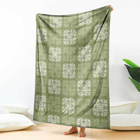 Vesuvian Green Palaka Quilt Hawaii Blanket Traditional Hawaii-plaid Pattern LT14 - Polynesian Pride
