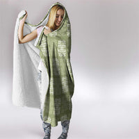 Vesuvian Green Palaka Quilt Hawaii Hooded Blanket Traditional Hawaii-plaid Pattern LT14 - Polynesian Pride