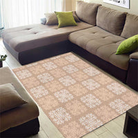 Beige Palaka Quilt Hawaii Area Rug Traditional Hawaii-plaid Pattern LT14 - Polynesian Pride