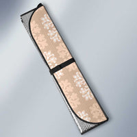 Beige Palaka Quilt Hawaii Auto Sun Shade Traditional Hawaii-plaid Pattern LT14 - Polynesian Pride