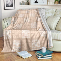 Beige Palaka Quilt Hawaii Blanket Traditional Hawaii-plaid Pattern LT14 Beige - Polynesian Pride