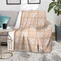 Beige Palaka Quilt Hawaii Blanket Traditional Hawaii-plaid Pattern LT14 - Polynesian Pride