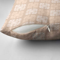 Beige Palaka Quilt Hawaii Pillow Cover Traditional Hawaii-plaid Pattern LT14 - Polynesian Pride