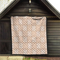 Beige Palaka Quilt Hawaii Quilt Traditional Hawaii-plaid Pattern LT14 - Polynesian Pride