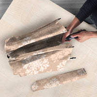 Beige Palaka Quilt Hawaii Umbrella Traditional Hawaii-plaid Pattern LT14 - Polynesian Pride