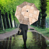 Beige Palaka Quilt Hawaii Umbrella Traditional Hawaii-plaid Pattern LT14 - Polynesian Pride