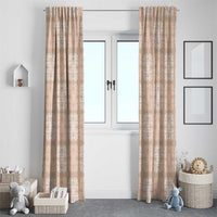 Beige Palaka Quilt Hawaii Window Curtain Traditional Hawaii-plaid Pattern LT14 - Polynesian Pride