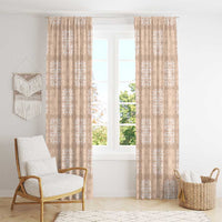 Beige Palaka Quilt Hawaii Window Curtain Traditional Hawaii-plaid Pattern LT14 - Polynesian Pride