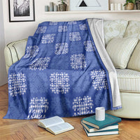 Royal Blue Palaka Quilt Hawaii Blanket Traditional Hawaii-plaid Pattern LT14 Royal Blue - Polynesian Pride