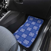 Royal Blue Palaka Quilt Hawaii Car Mats Traditional Hawaii-plaid Pattern LT14 - Polynesian Pride