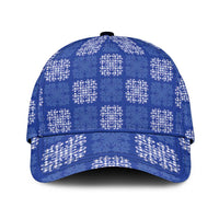 Royal Blue Palaka Quilt Hawaii Classic Cap Traditional Hawaii-plaid Pattern LT14 Universal Fit Royal Blue - Polynesian Pride