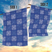 Royal Blue Palaka Quilt Hawaii Garden Flag Traditional Hawaii-plaid Pattern LT14 - Polynesian Pride