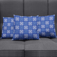 Royal Blue Palaka Quilt Hawaii Pillow Cover Traditional Hawaii-plaid Pattern LT14 - Polynesian Pride