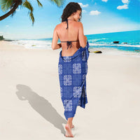 Royal Blue Palaka Quilt Hawaii Sarong Traditional Hawaii-plaid Pattern LT14 - Polynesian Pride
