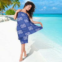 Royal Blue Palaka Quilt Hawaii Sarong Traditional Hawaii-plaid Pattern LT14 - Polynesian Pride