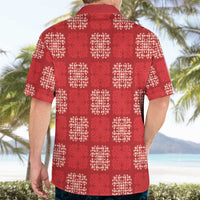 Red Palaka Quilt Hawaii Hawaiian Shirt Traditional Hawaii-plaid Pattern LT14 - Polynesian Pride