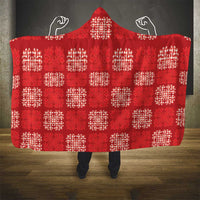 Red Palaka Quilt Hawaii Hooded Blanket Traditional Hawaii-plaid Pattern LT14 - Polynesian Pride