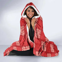 Red Palaka Quilt Hawaii Hooded Blanket Traditional Hawaii-plaid Pattern LT14 - Polynesian Pride