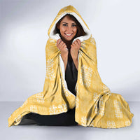 Yellow Palaka Quilt Hawaii Hooded Blanket Traditional Hawaii-plaid Pattern LT14 - Polynesian Pride